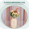 thumbnail image 5 of Home Decor Banquet Decorations Décor Homedecor Glass Jug Vase Dining Table Woven Flower Rattan Rural, 5 of 6