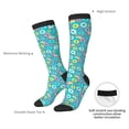 thumbnail image 4 of Balery Donut Calcetines novedosos Calcetines deportivos Calcetines hasta la rodilla Calcetines de algodón Calcetines originales y geniales, 4 of 6
