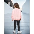 thumbnail image 5 of Tiijoy Big Girls Casual Outfits Heart Print Sweatshirt and Leggings Set, Sizes 9-10, 5 of 6