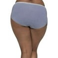 thumbnail image 5 of Fit for Me Women's Plus Underwear Assorted Heather Briefs, 6-Pack, 5 of 7
