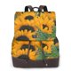 thumbnail image 1 of Balery Sunflowers 7 Mochila de Cuero para Mujeres, Gran Capacidad, Bolsa de Viaje Multifuncional, Mochila de Cuero y Bolsa de Hombro para Mujeres, 1 of 4