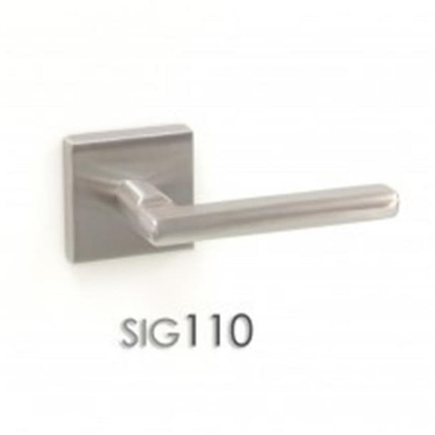 Sigma By Ahi 118 Mm Double Dummy Hollow Stainless Steel Door Lever Handle 44 1 37 In 2 In Thickness Walmart Com Walmart Com
