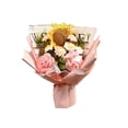 thumbnail image 1 of Ramo de punto hecho a mano Sunnimix bricolaje decoración del hogar Ramo de margaritas de Girasol flores artificiales encantadoras Rosa ramos de novia, 1 of 8