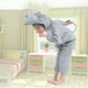 thumbnail image 3 of Disfraz de rata para niños Disfraces de animales para niños para actuación de cosplay de Halloween - Talla M para altura 90-105 cm, 3 of 3
