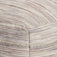 thumbnail image 5 of Modern Joya 22" Square Pouf Ottoman Gray and Mauve, 5 of 7