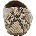 thumbnail image 3 of Women's Aerosoles Day Drive Moccasin Natural Snake Faux Leather 9.5 M, 3 of 5
