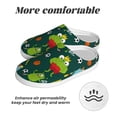 thumbnail image 6 of Wukai Sport Monster Print Women's Indoor Bedroom Slipper Slip On Shoes, Unisex House Shoes with Anti-Skid Sole for Men, Gift for Women Men-46/47, 6 of 7