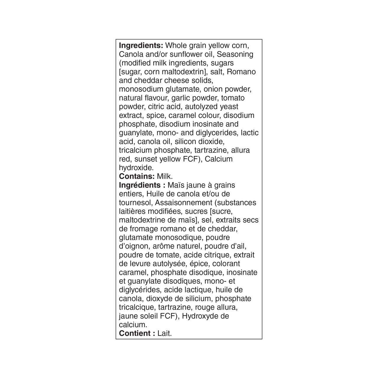 Great Value Nacho Cheese Flavoured Tortilla Chips, 200 g