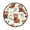 Red Panda Pattern, variant on 36.2 Inch Round Floor Mat Red Panda Pattern Carpet Decor Rug for Living Room Bedroom