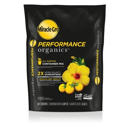 Miracle-Gro Performance Organics All Purpose Container Mix 6 Qt. Only Available in CA