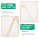 thumbnail image 3 of WEUVEB 1Ud Soporte Triangular Para Bolas De Billar En ABS Beige Con Duradero Y, 3 of 8
