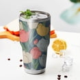 thumbnail image 3 of 30oz Pioneer Flower Tumblers Stainless Steel Tumbler with Lid and Straw,Vacuum Insulated Double Wall Travel Tumbler Cups Mug with Cleaning Brush for Coffee,Tea, 3 of 7