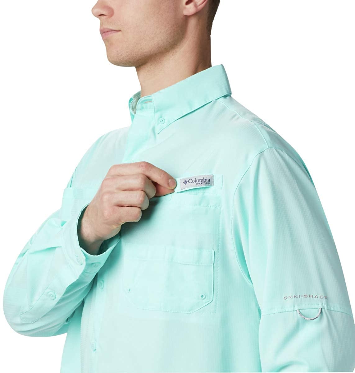 columbia men's pfg super tamiami short sleeve microfiber knit fishing