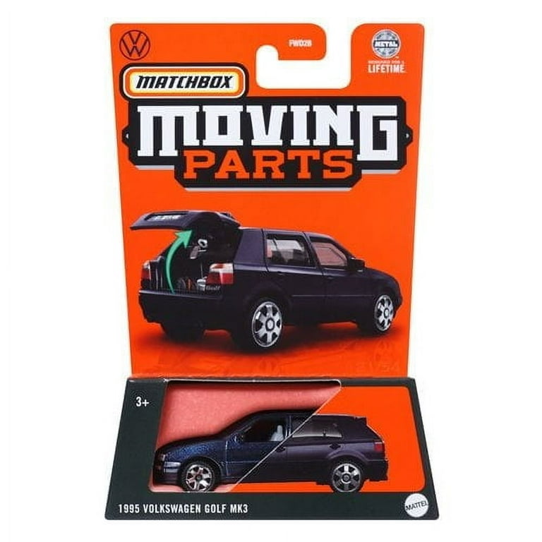 Matchbox Moving Parts 2024 - 1995 Volkswagen Golf MK3 - Walmart.com