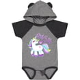 thumbnail image 3 of Inktastic Big Sis unicorn Girls Baby Bodysuit, 3 of 5