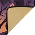 thumbnail image 7 of SKYSONIC Area Rug Halloween Forest Bat Print 39x20 Inches, Small Throw Rug Carpet Anti Slip Elastic Cotton Interlayer for Kitchen Bathroom Living Room Bedroom Stain Resistant Floor Mat, 7 of 7