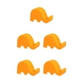 thumbnail image 1 of Ruiboury Universal Home Phone Mini Holder Apartment Desktop Smartphone Stand Portable Support Cellphone Accessory Orange 5Set, 1 of 6
