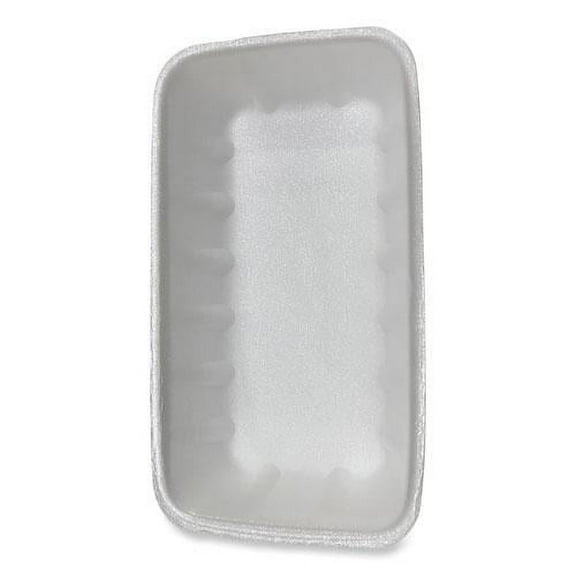 GEN GEN10KWH 10K Foam Meat Tray, White - 250 per Case