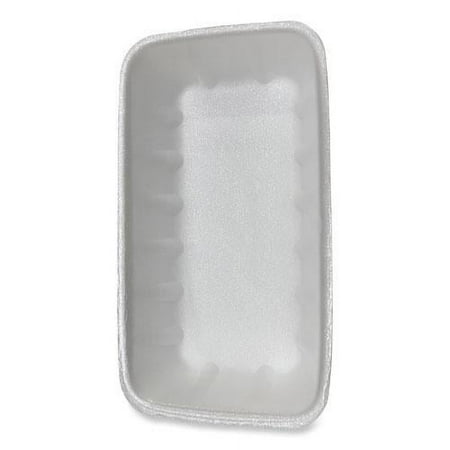 GEN GEN10KWH 10K Foam Meat Tray, White - 250 per Case