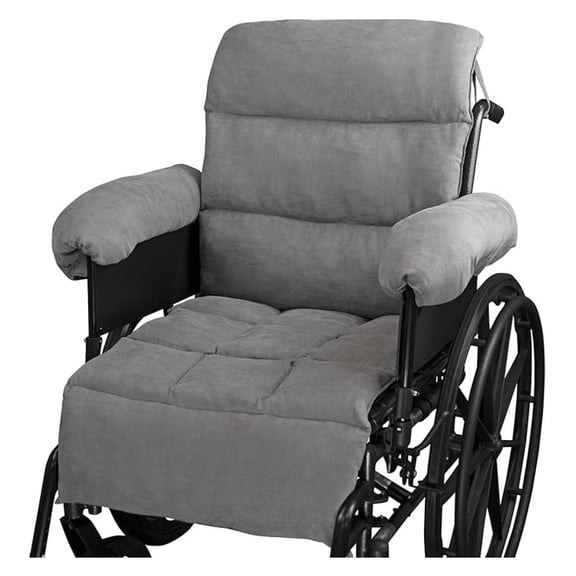 Wheelchair Seat Cushion - Comfortable Back Pressure, - for Desk, Office, Car, Gaming Chair - Large, Soft Non-Slip Pillow for Coccyx - Folding Lower Tailbone Support (FSA/HSA Approved)