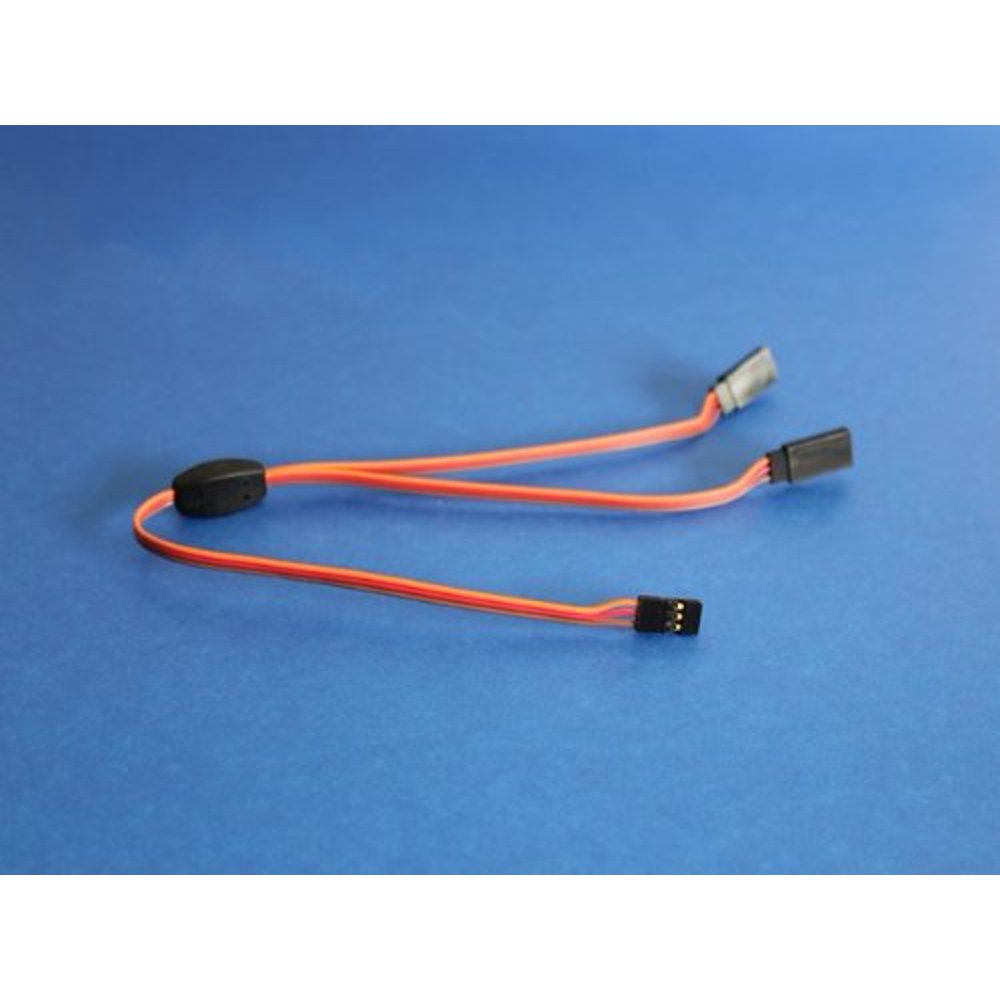 5 Pcs 30Cm 12 Inch Rc Y Servo Extension Leads Splitter Jr Hitec Q2001