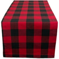 Dalrosia Buffalo Plaid Table Runner 13''x72'' Red and Black Check Christmas Table Runner Gingham Table Runner for Family Dinner Outdoor or Indoor Parties Thanksgiving Christmas & Gathering