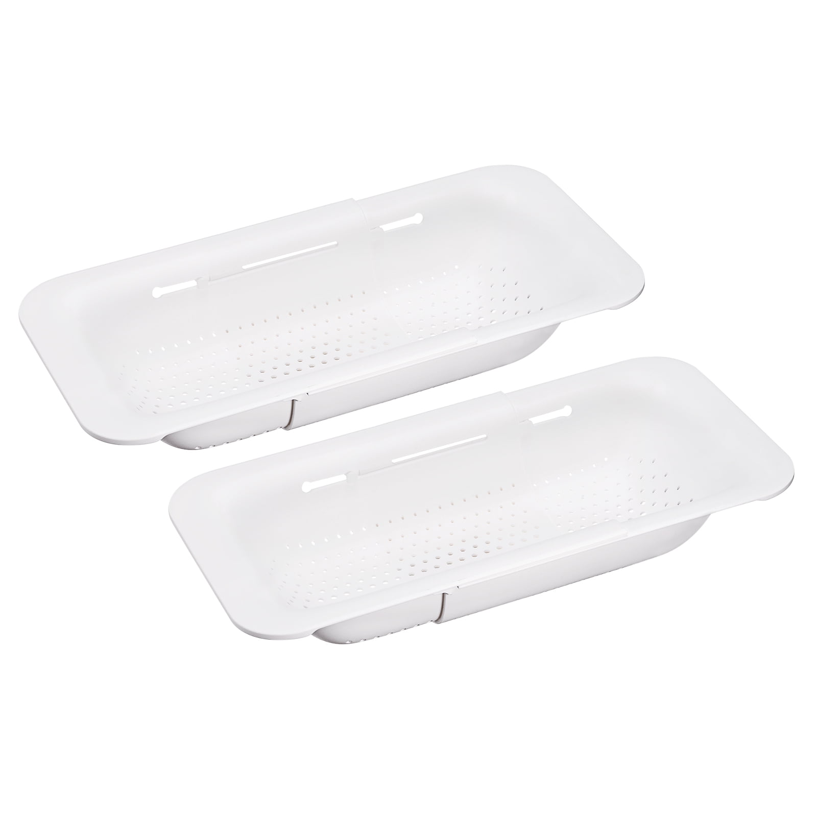 Unique Bargains Collapsible Colander Over the Sink Drain Strainer