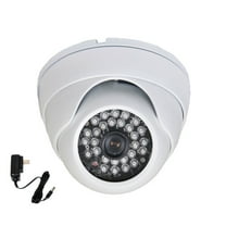 VideoSecu Day Night Built-in 1/3 inch Sony Effio CCD IR 28 LEDs Security Camera 700TVL 3.6mm Wide View Angle with Power Supply A74