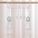 thumbnail image 2 of Percha para Pantalones Perchas Faldas Con Clips 6 Almacenamiento en El () Blanco, 2 of 5