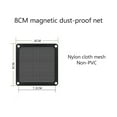 thumbnail image 1 of 80mm 120mm 140mm PC Chassis Cooling Fan Dust Filter Soft Magnetic Nylon Frame Dustproof Mesh Cover PC Computer Chassis Net Guard 8cm, 1 of 6