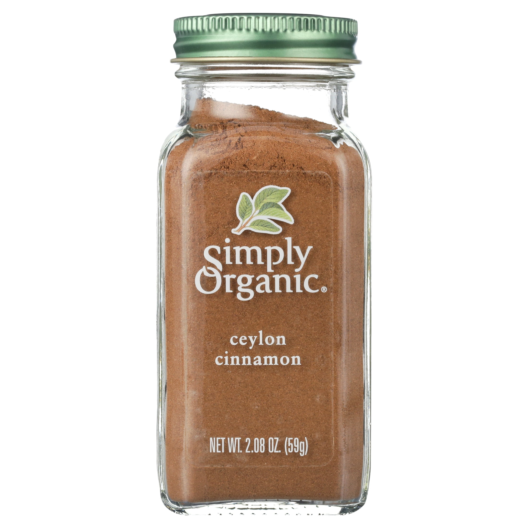 (6 Pack)Simply Organic Ceylon Cinnamon Ground Certified Organic, 2.08 oz.