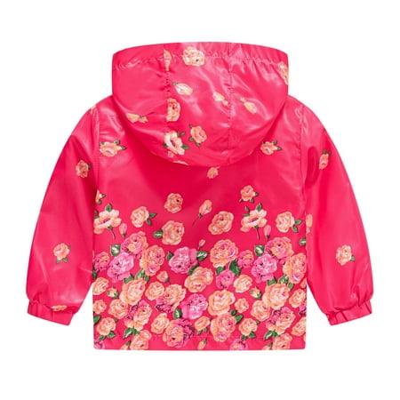 

TOWED22 Baby Boys Outerwear Jackets & Coats Girls Sherpa Fleece Hoodies Jacket Zip Faux Shearling Chunky Coat Outwear With Pockets Red