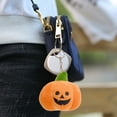 thumbnail image 6 of Beautynvta Halloween Pumpkin Plush Toy, Small Stuffed Pumpkin Doll, Soft Ornaments, Pumpkin Keychain Pendant for Purse Backpack Decoration, 3.5 Inch, 6 of 6