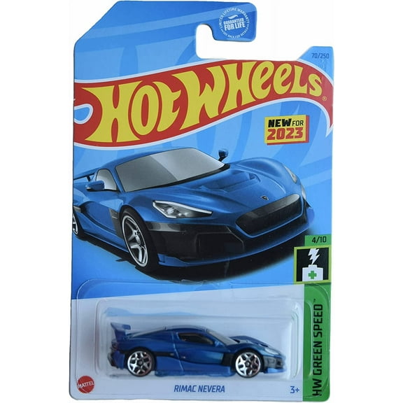 Hot Wheels Rimac Nevera (Blue) 2023 HW Green Speed