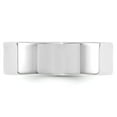 thumbnail image 6 of 14K White Gold 7mm Standard Flat Comfort Fit Band Ring Size 10, 6 of 7