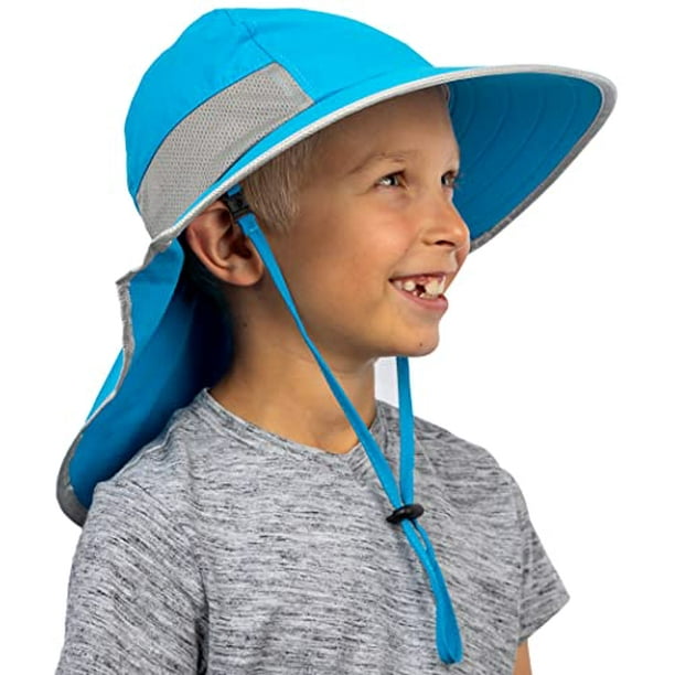 Sun Hat Kids Wide Brim Fishing Hats with UV Protection for Boys