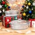thumbnail image 2 of 3QT/95oz Oval Glass Casserole Dish with Glass Lid, 2 of 4