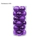 thumbnail image 2 of 24 piezas de adornos de bolas de Navidad irrompibles de 6 cm para decoración de fiesta de cumpleaños de boda de árbol de Navidad, 2 of 5
