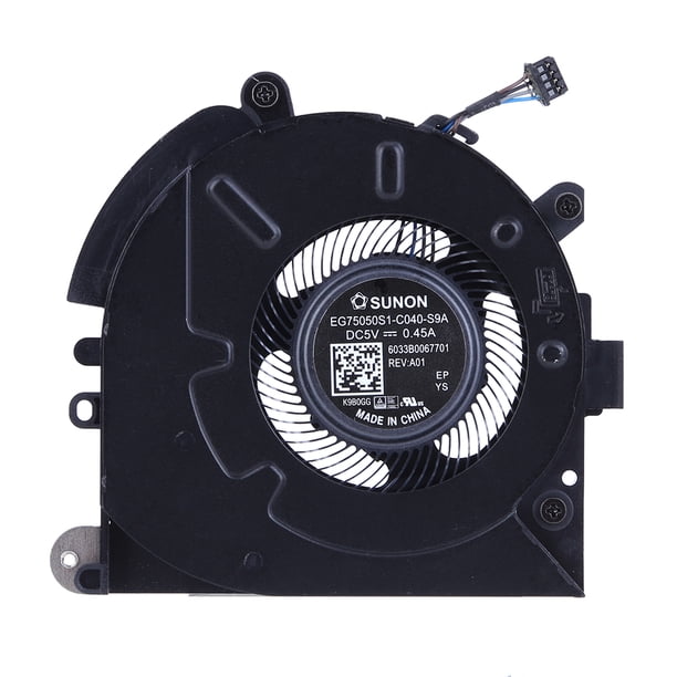 Ventilador enfriador para computadora portátil DC 5V Radiador de enfriamiento de CPU de 4 pines para HP EliteBook 830G5 830 G5 Hugtrwg Nuevos Originales