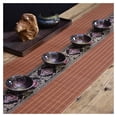 thumbnail image 4 of Chinese-style Table Runner, Bamboo Handmade Woven Table Runner, Non-slip Heat Insulation Decor,Placemats for Dining Table Sideboard Decor Farmhouse Kitchen, 4 of 7