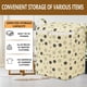 thumbnail image 4 of Xihbxyly Bolsa de Almacenamiento para Colchas, Solución Organizadora de Gran Capacidad, Diseño Ligero y Transpirable, Cierre de Cremallera, Organizador Compacto, Organización Del Hogar, Almacenamient, 4 of 4
