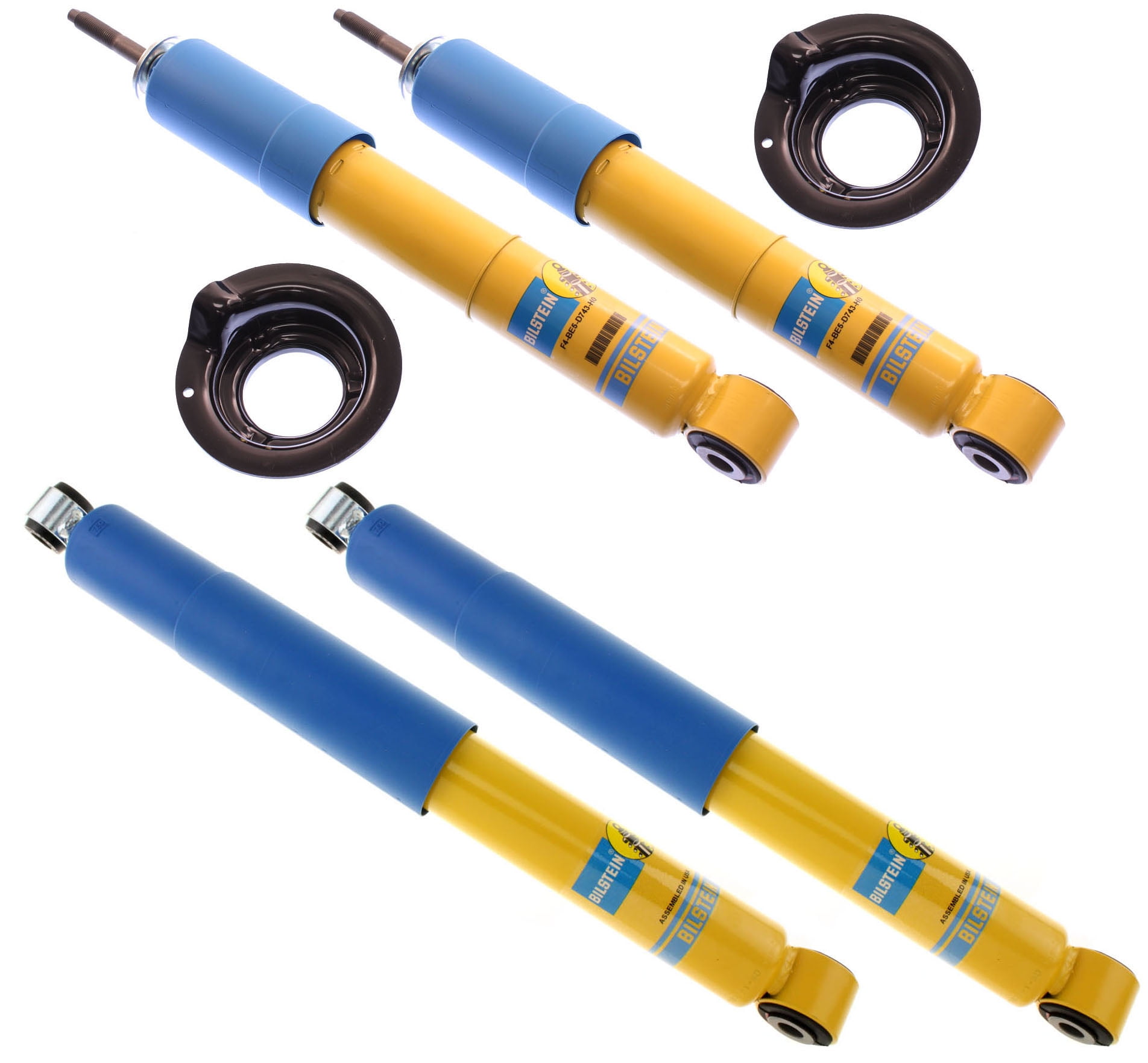 NEW BILSTEIN FRONT & REAR SHOCKS FOR 0515 NISSAN XTERRA 4WD, INCLUDING