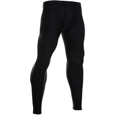 Men's Compression Pants - Workout Leggings for Gym, Basketball, Cycling, Yoga, Hiking - Rash Guard + Performance Running Tights - Athletic Base Layer Pants/Thermal Underwear for