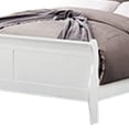 thumbnail image 3 of Ryla Queen Size Bed- Sleek Modern Panel Headboard Design- White Solid Wood, 3 of 6