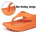 thumbnail image 3 of BERANMEY Women's Flip Flops EVA Walking Sandals for Women with Arch Support Summer Comfortable Slip On Flip Flops Slippers for Womans, 3 of 9