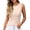 Beige, variant on Ribbed Knit Tank Top for Women, Sleeveless Crew Neck Vest - Casual Summer Layering Basic Shirt Coffee L