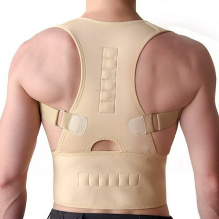 Best Seller Adjustable Posture Support Brace Magnet Therapy Straps Back Neck Corrector Shoulder Support Brace-