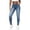 *Blue, variant on ClodeEU Women High Waist Skinny Ankle Jeans,Slim Fit Stretch Denim Jeggings with Pockets Blue,Women's Plus L