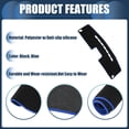 thumbnail image 4 of Unique Bargains Dash Cover Interior Non-Slip Dashboard Carpet Mat Pad for Dodge Journey 2009-2013 Polyester Black Blue, 4 of 6