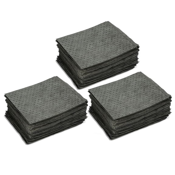 Aabaco Universal Gray Dimpled Heavy Weight Absorbent Pads, 15 x 18 inch, 300 Count